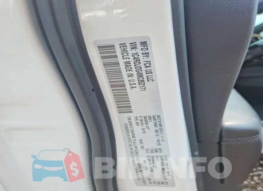 1C4RDJDG4MC852171 Photo# 14