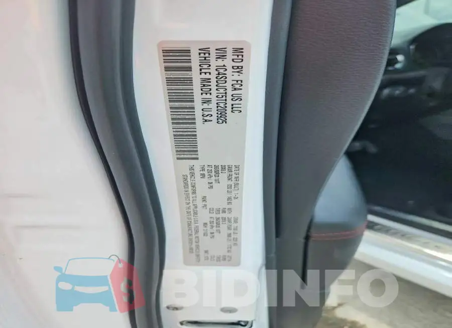 1C4SDJCT5TC209925 Photo# 13