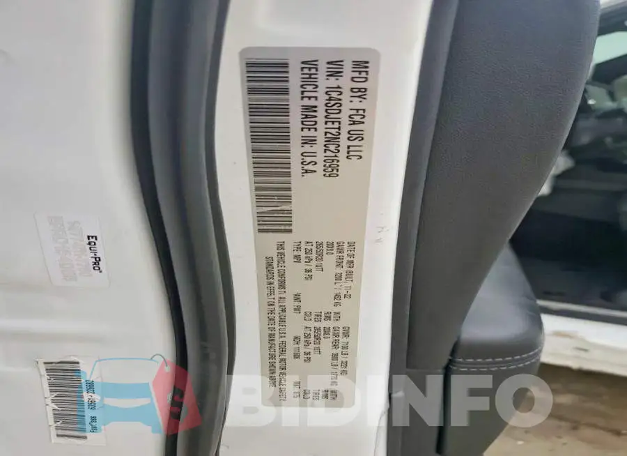 1C4SDJET2NC216959 Photo# 13