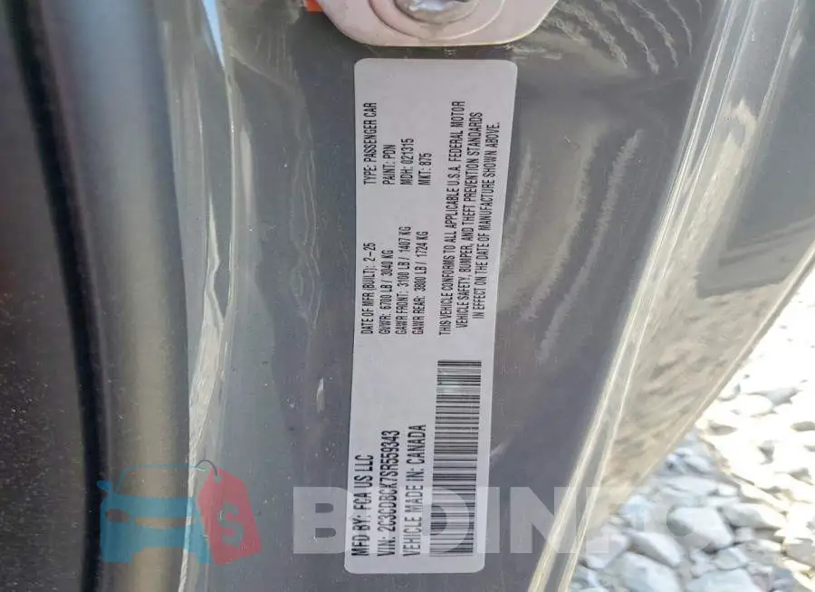 2C3CDBCK7SR559343 Photo# 12