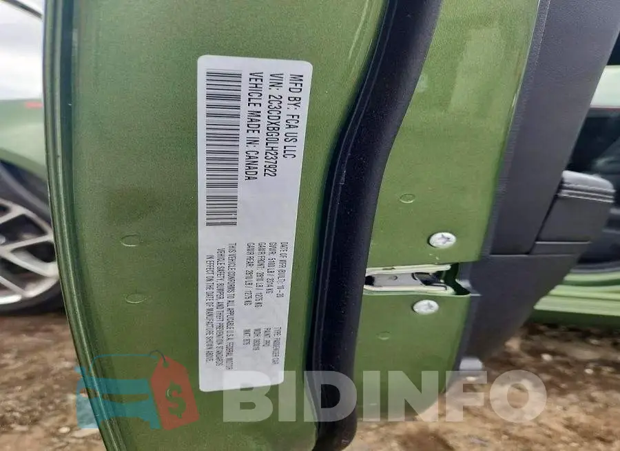 2C3CDXBG0LH237922 Photo# 12