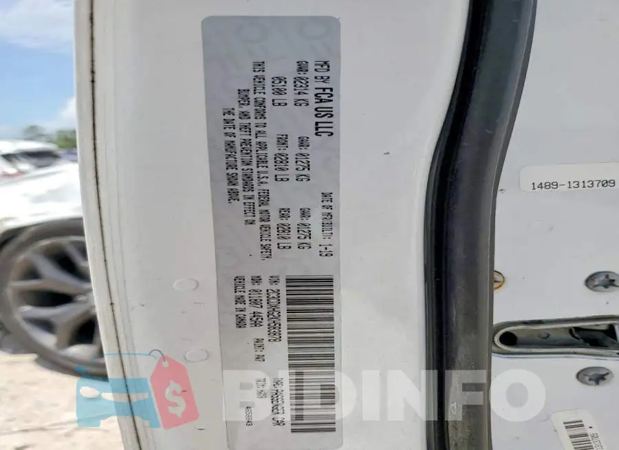 2C3CDXHG2KH583878 Photo# 14