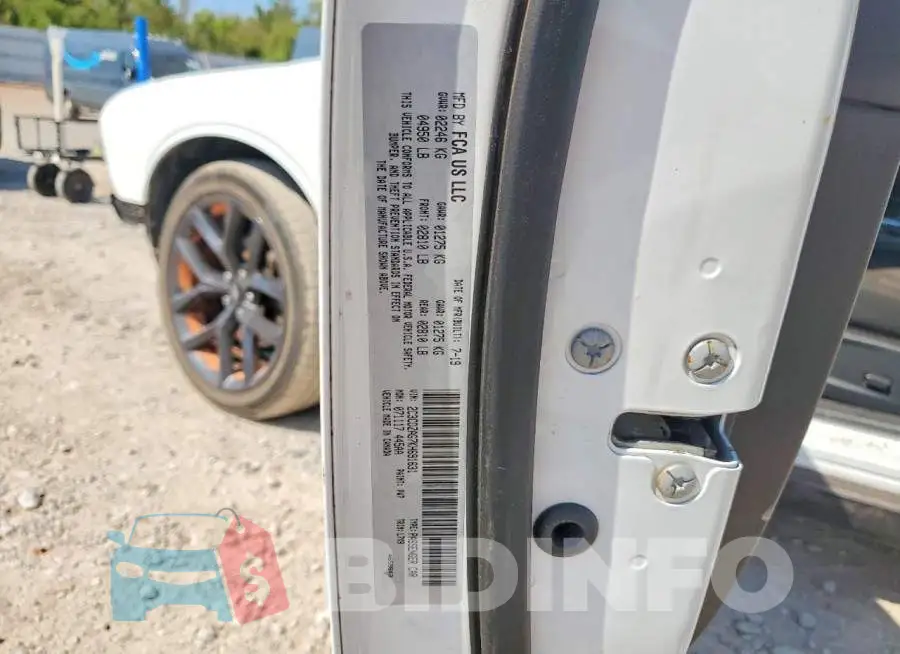 2C3CDZAG7KH691631 Photo# 13