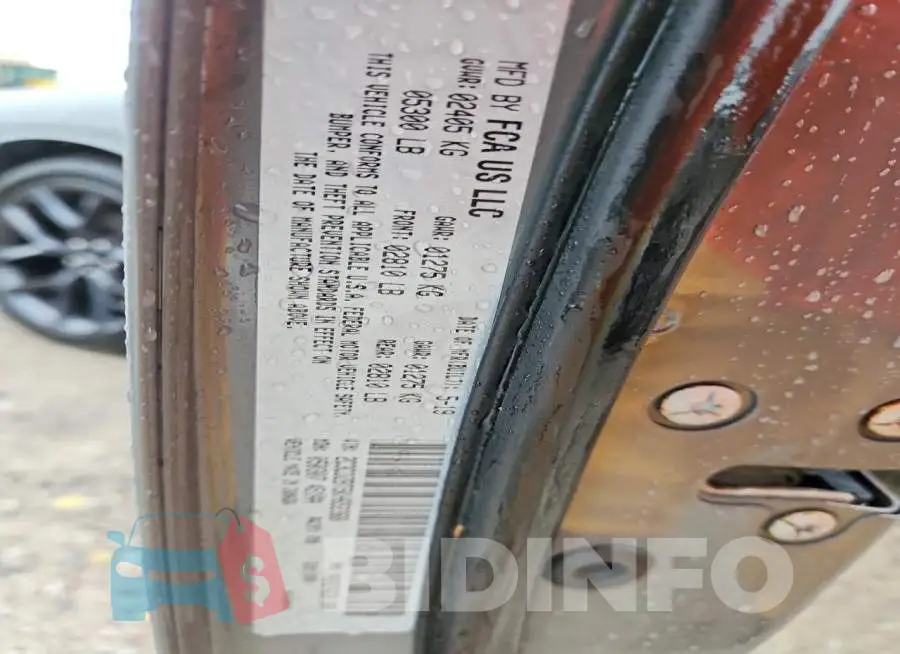 2C3CDZBT5KH652368 Photo# 12