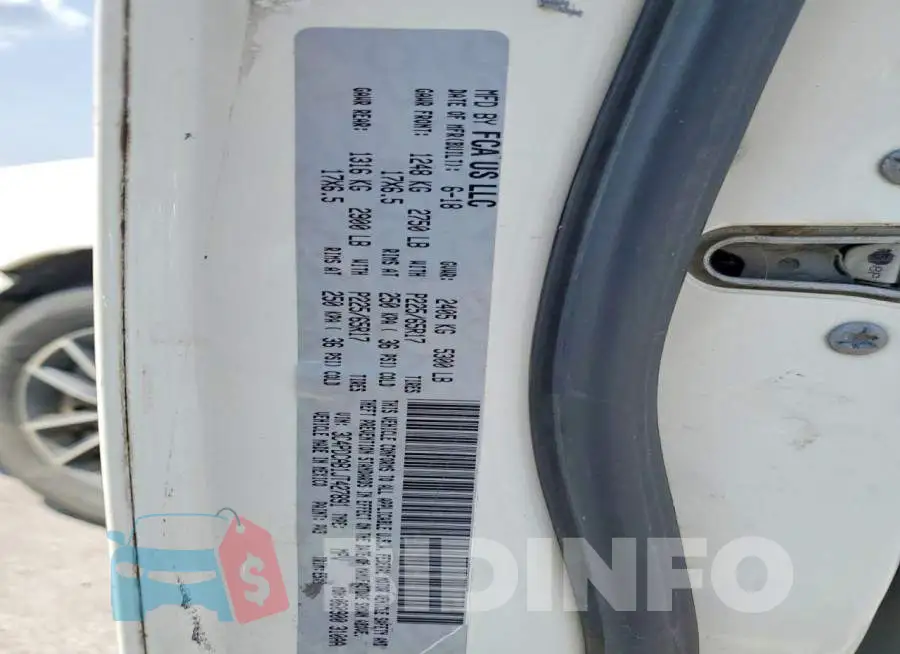 3C4PDCAB1JT427891 Photo# 13