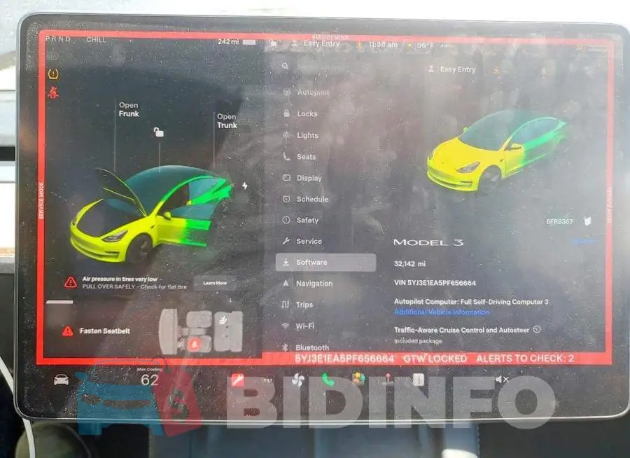 5YJ3E1EA5PF656664 Photo# 9