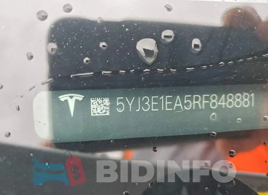 5YJ3E1EA5RF848881 Photo# 12