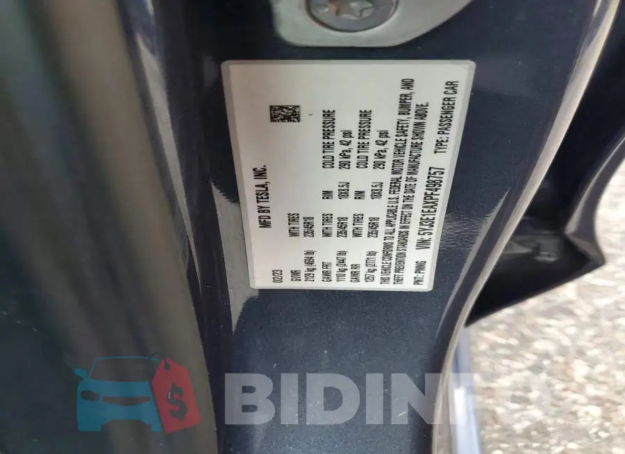 5YJ3E1EAXPF498757 Photo# 12