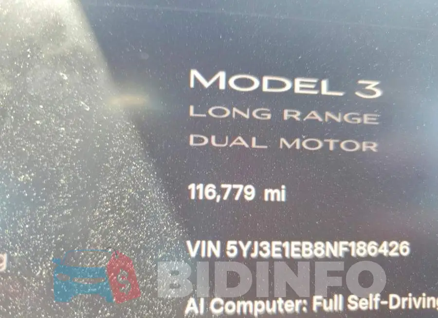 5YJ3E1EB8NF186426 Photo# 9