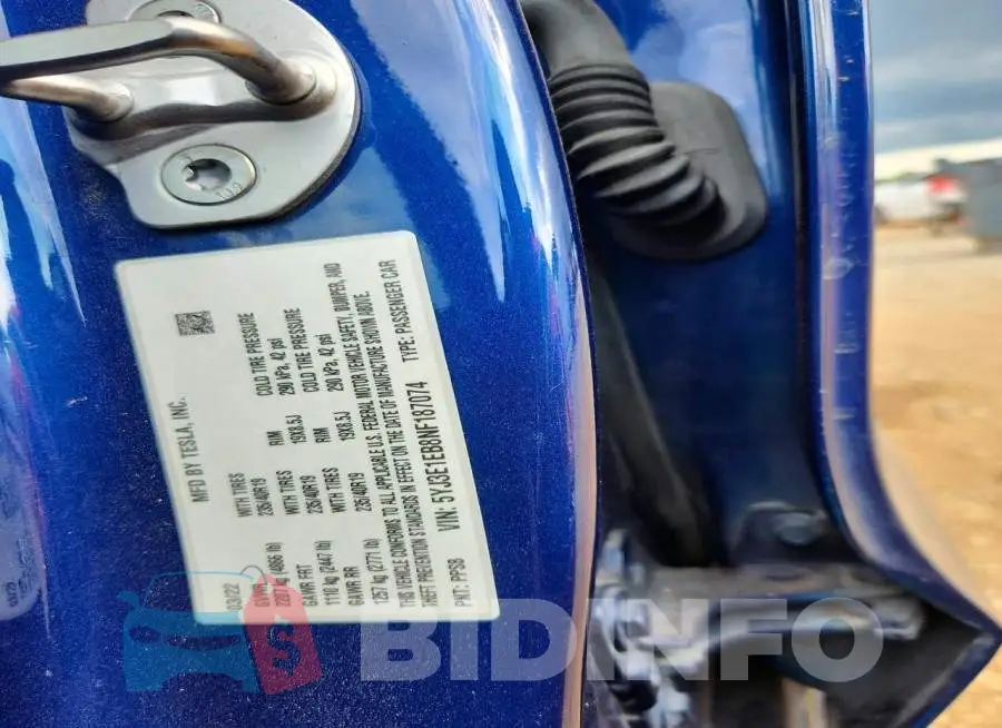 5YJ3E1EB8NF187074 Photo# 12