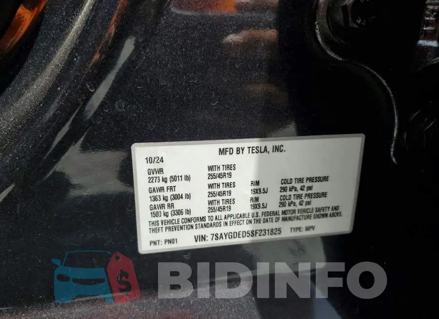 7SAYGDED5SF231825 Photo# 12