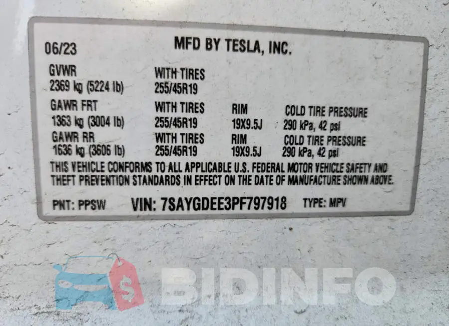7SAYGDEE3PF797918 Photo# 12
