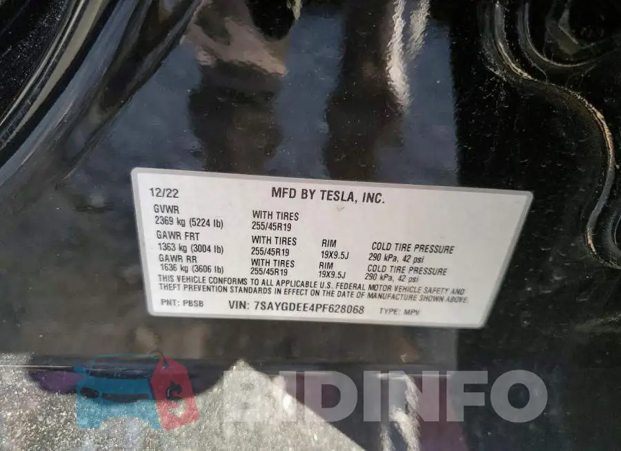 7SAYGDEE4PF628068 Photo# 12