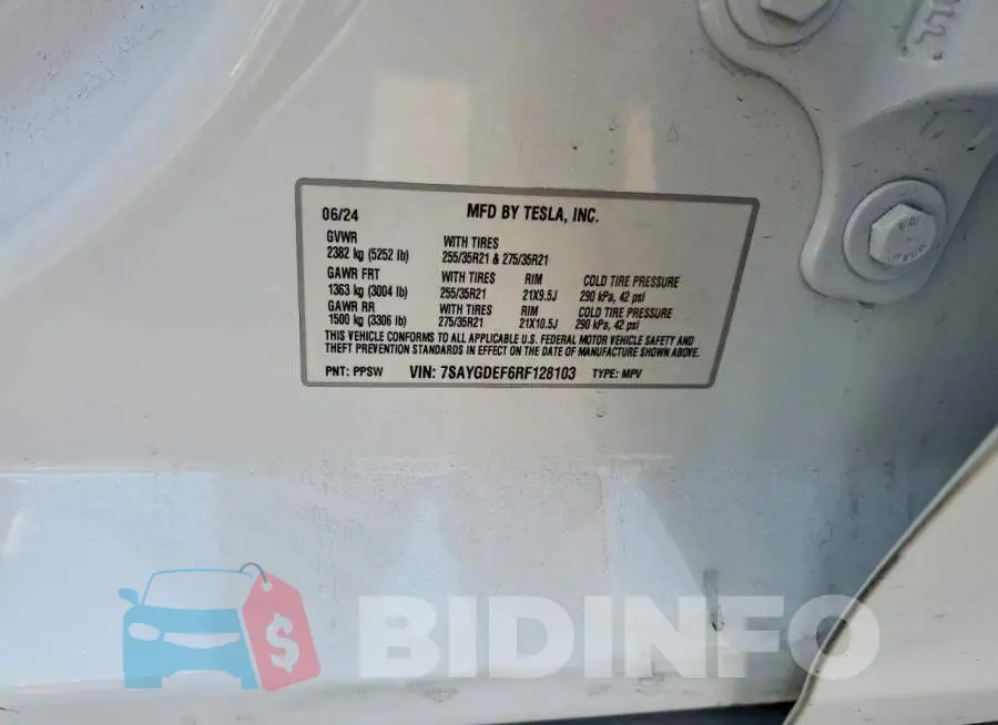 7SAYGDEF6RF128103 Photo# 12