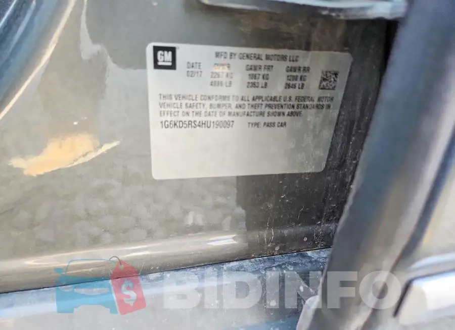 1G6KD5RS4HU190097 Photo# 12