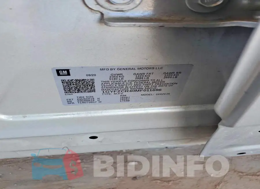 1GYFZCR40MF011696 Photo# 13