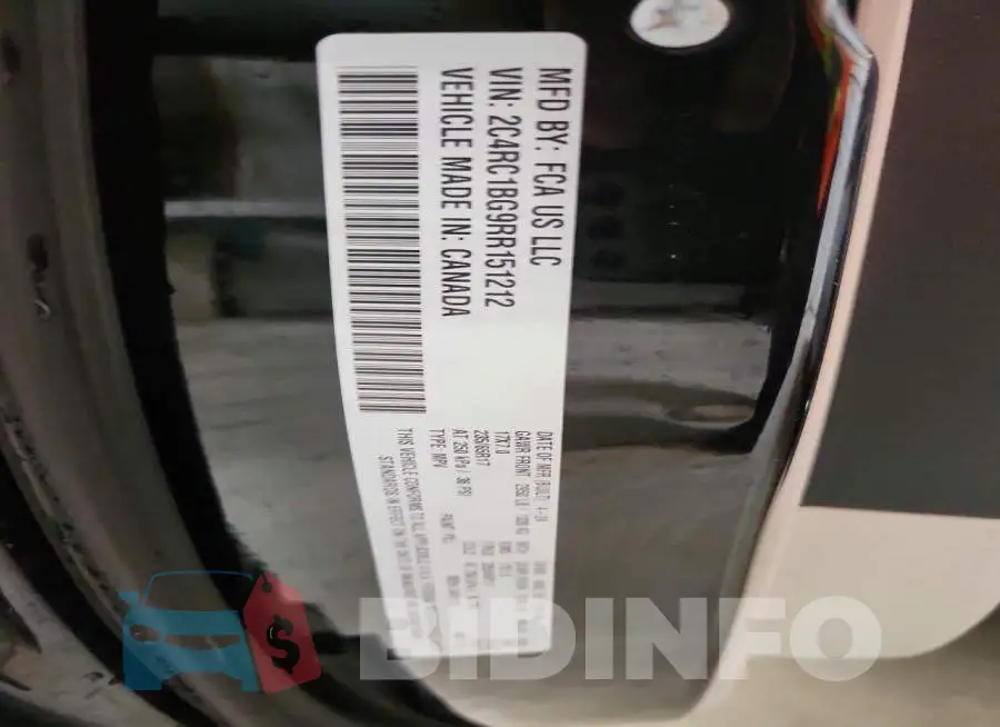 2C4RC1BG9RR151212 Photo# 13