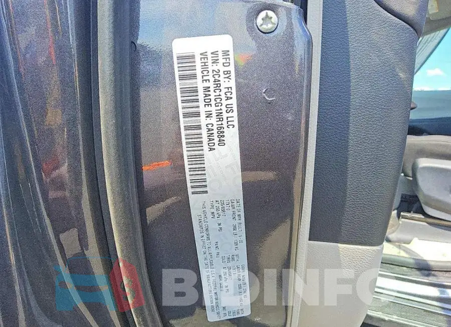 2C4RC1CG1NR168840 Photo# 13