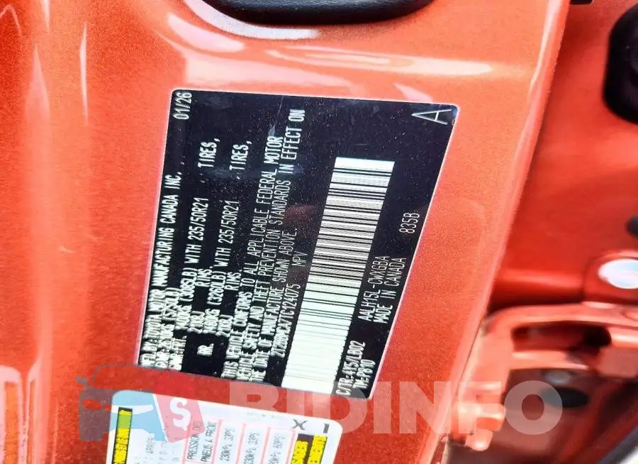2T2BBMCA7TC124075 Photo# 14