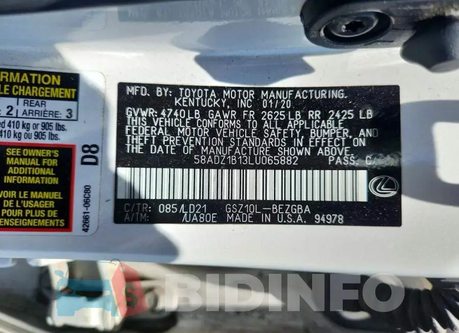 58ADZ1B13LU065882 Photo# 13