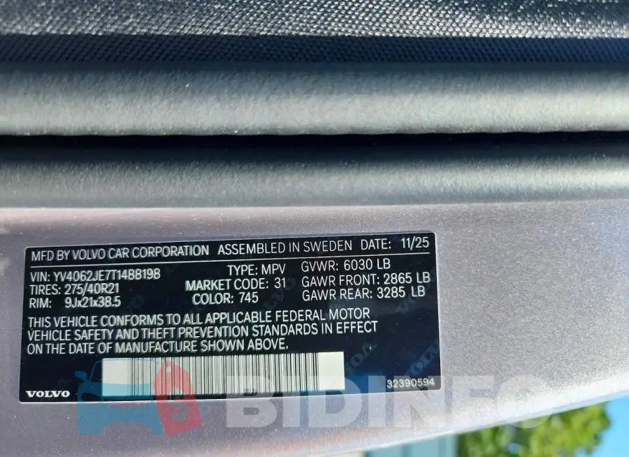 YV4062JE7T1488198 Photo# 14