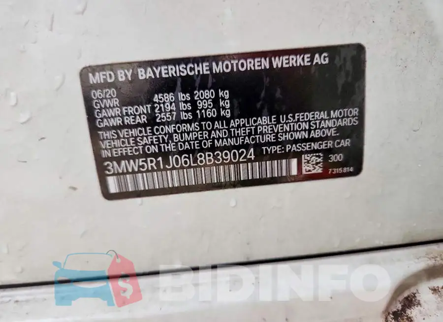 3MW5R1J06L8B39024 Photo# 12