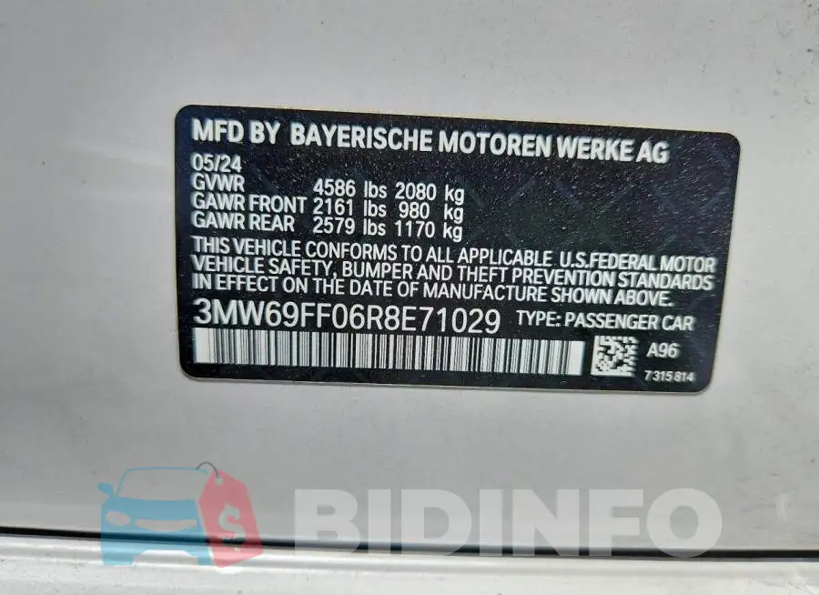 3MW69FF06R8E71029 Photo# 12