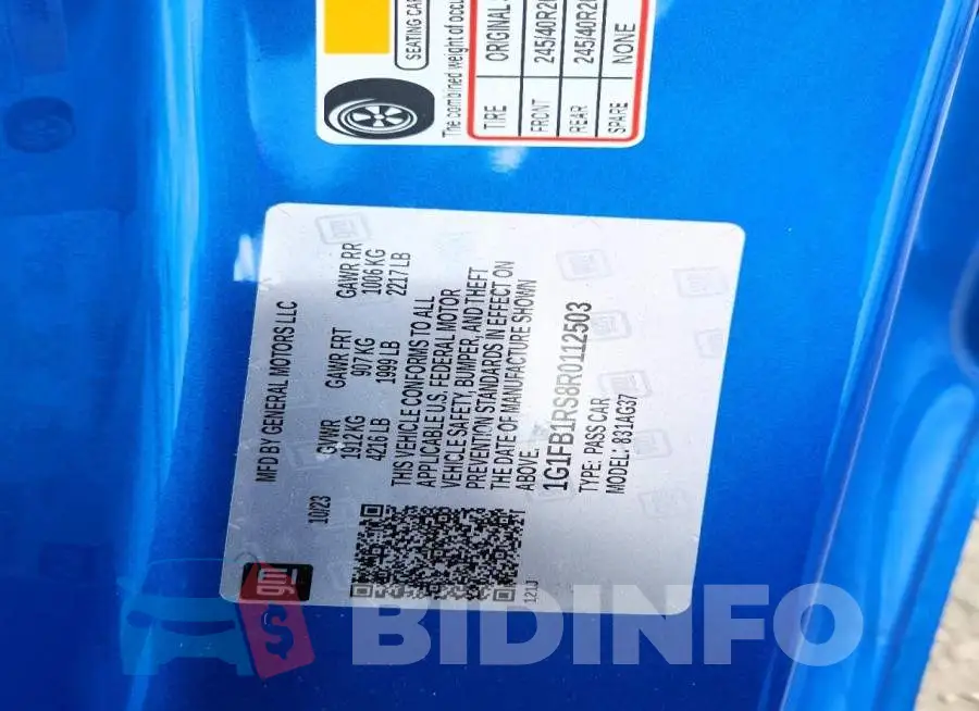 1G1FB1RS8R0112503 Photo# 12