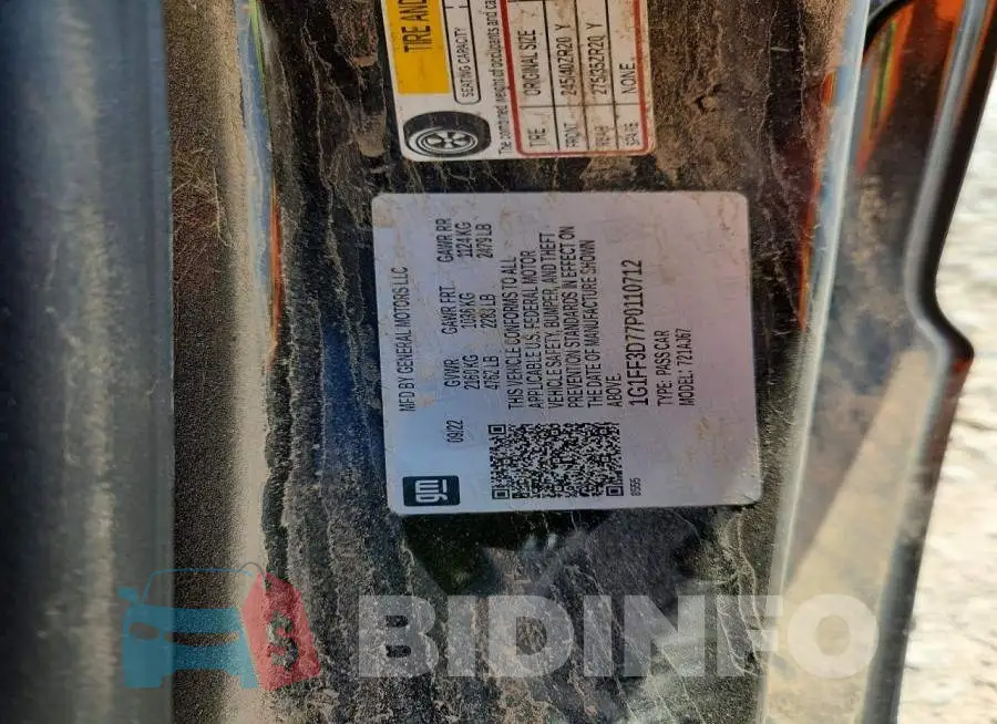 1G1FF3D77P0110712 Photo# 12