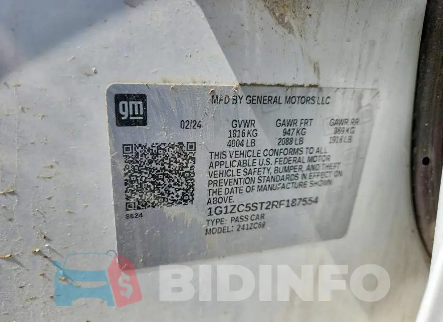 1G1ZC5ST2RF187554 Photo# 12