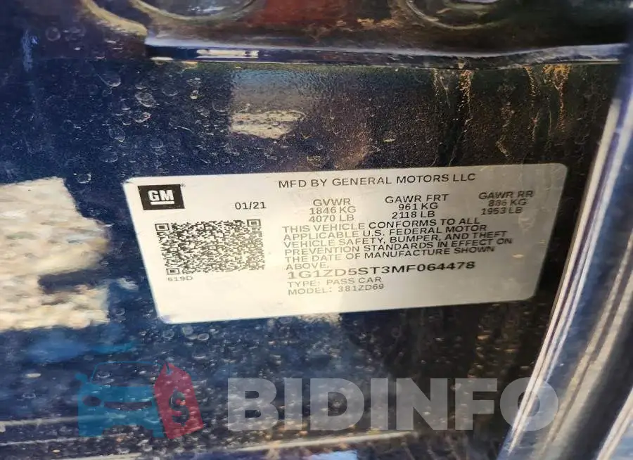 1G1ZD5ST3MF064478 Photo# 12
