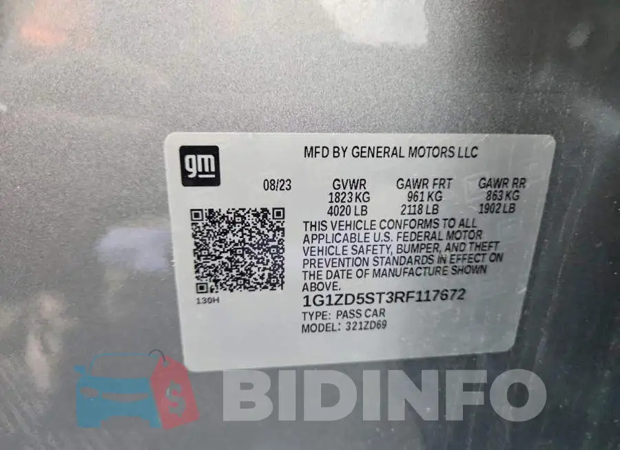 1G1ZD5ST3RF117672 Photo# 12