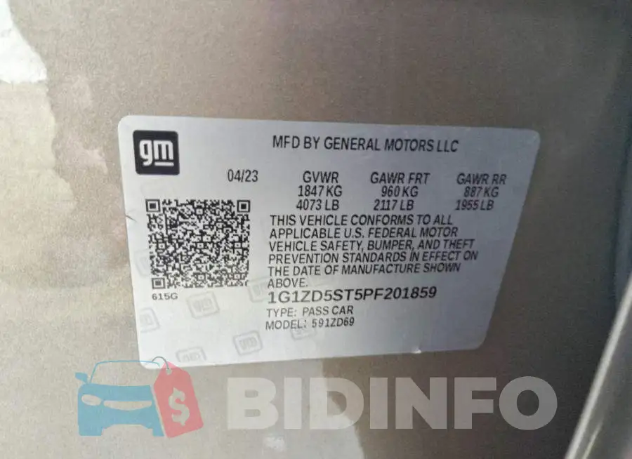 1G1ZD5ST5PF201859 Photo# 12