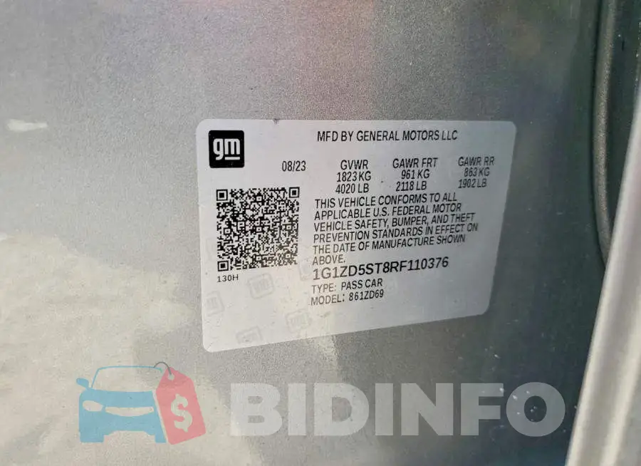 1G1ZD5ST8RF110376 Photo# 13