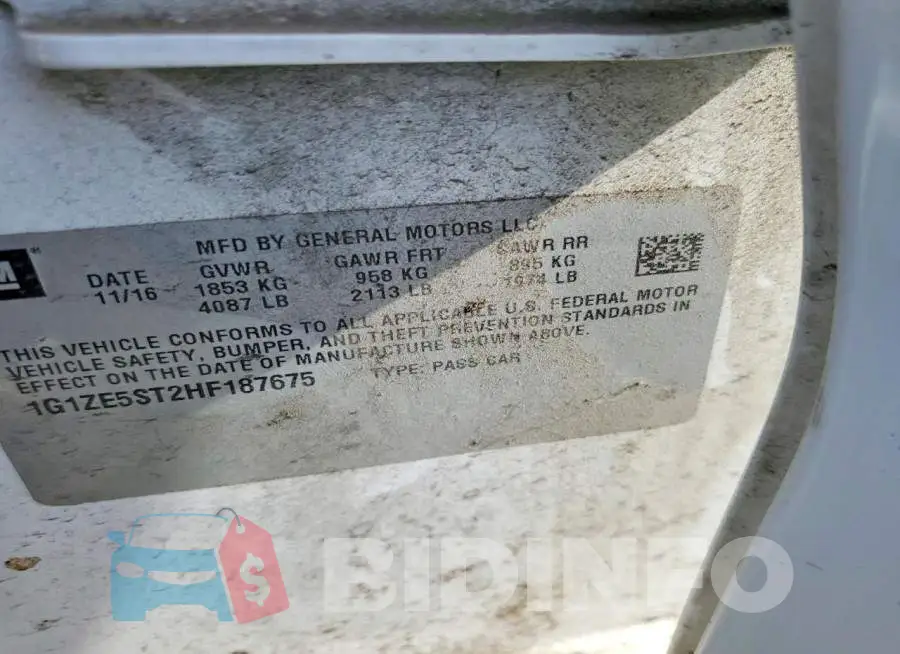 1G1ZE5ST2HF187675 Photo# 12
