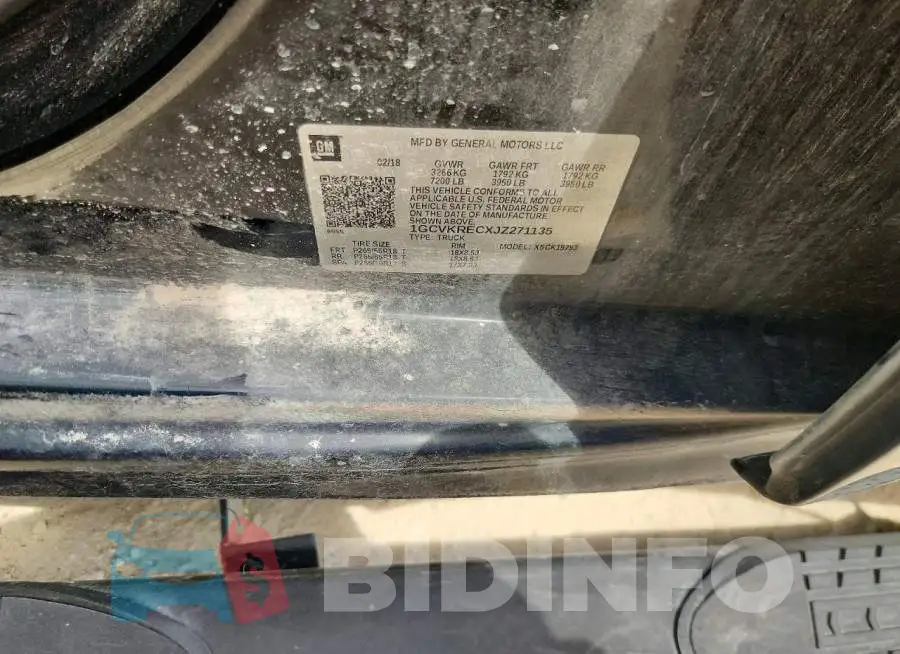 1GCVKRECXJZ271135 Photo# 12