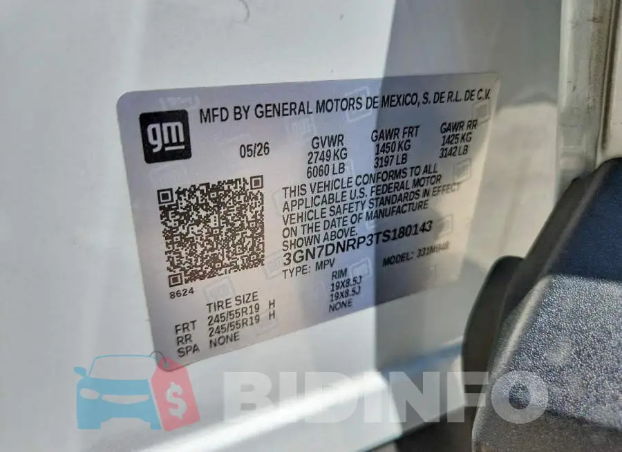 3GN7DNRP3TS180143 Photo# 13