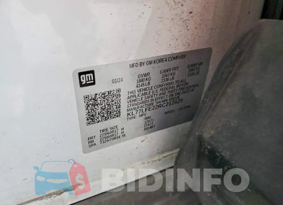 KL77LFE22RC212829 Photo# 12