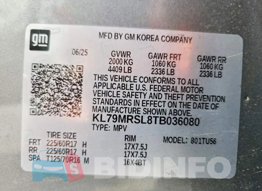KL79MRSL8TB036080 Photo# 14