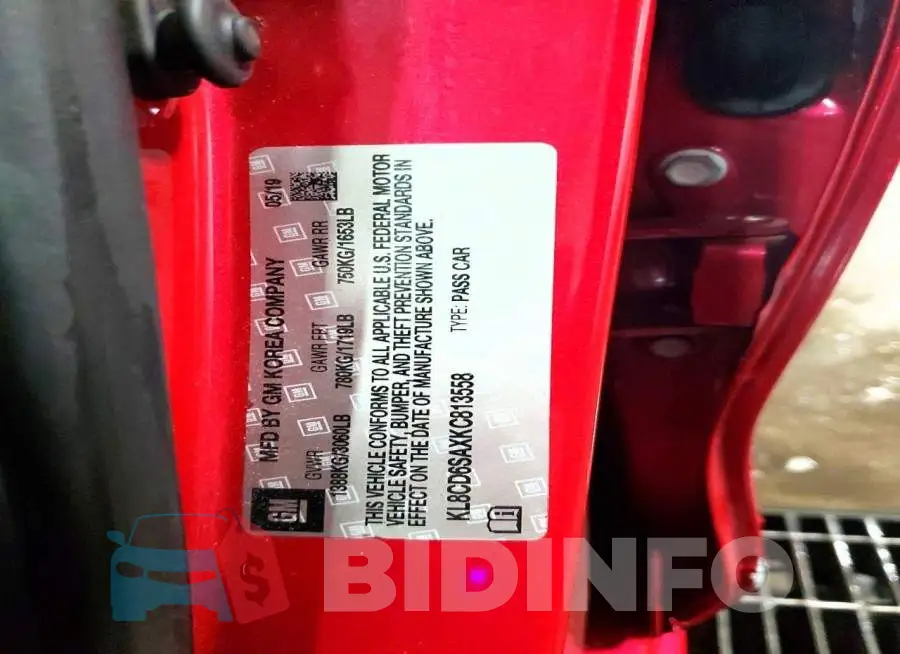 KL8CD6SAXKC813558 Photo# 13