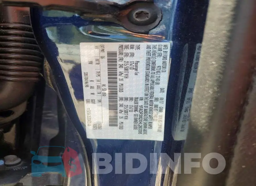1FADP3M2XHL263395 Photo# 12