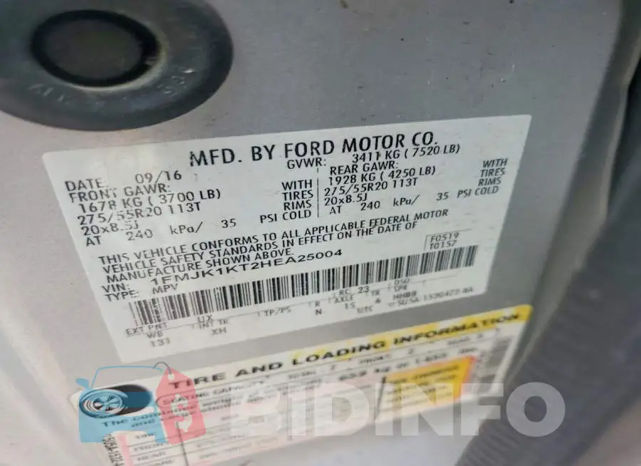 1FMJK1KT2HEA25004 Photo# 14