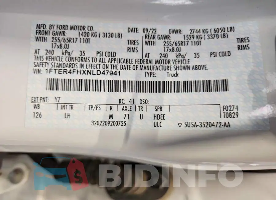1FTER4FHXNLD47941 Photo# 12