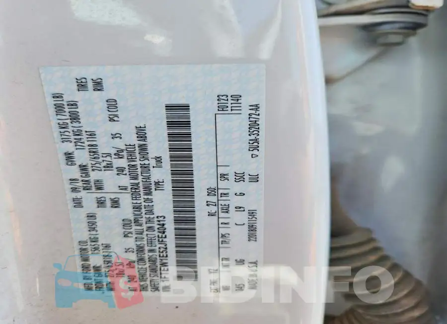 1FTEW1E52JFE40413 Photo# 12