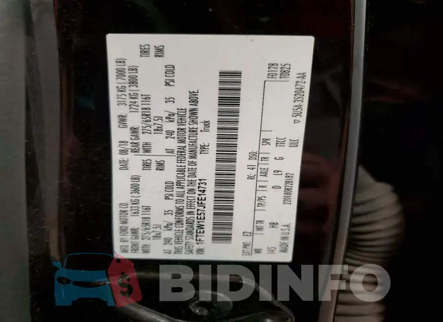 1FTEW1E57JFE14731 Photo# 12