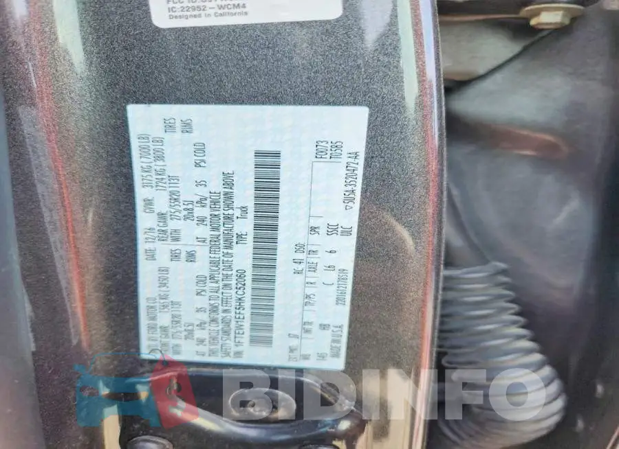 1FTEW1EF5HKC52060 Photo# 12