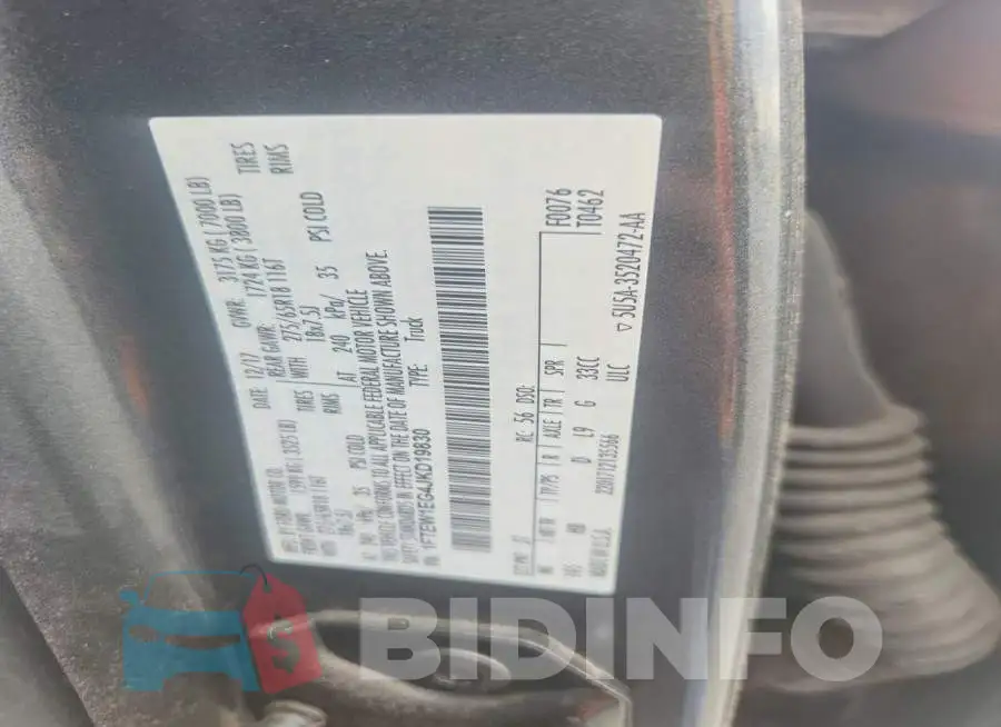 1FTEW1EG4JKD19830 Photo# 13