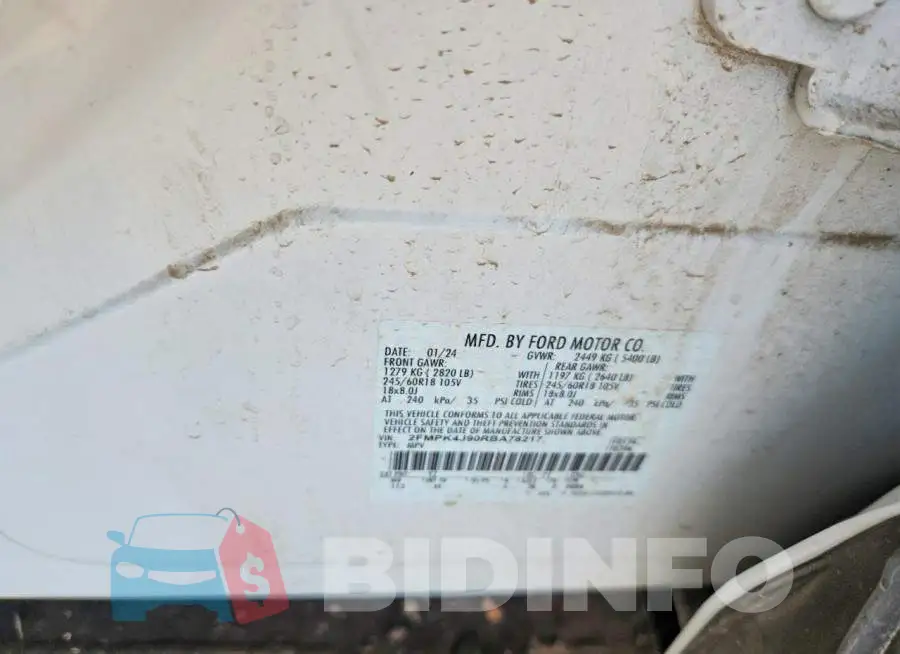 2FMPK4J90RBA78217 Photo# 12