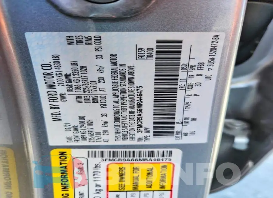 3FMCR9A66MRA46475 Photo# 13