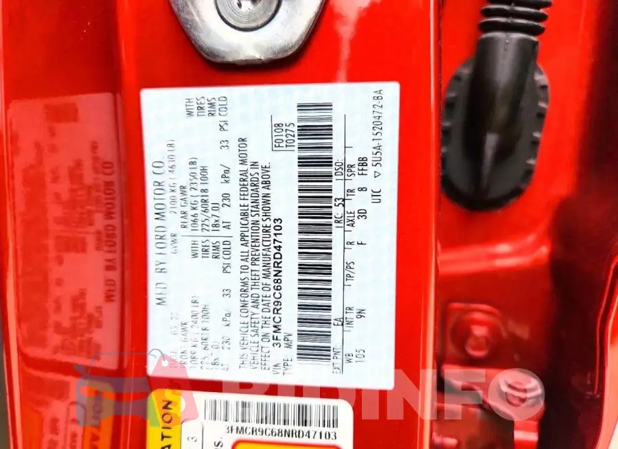 3FMCR9C68NRD47103 Photo# 12